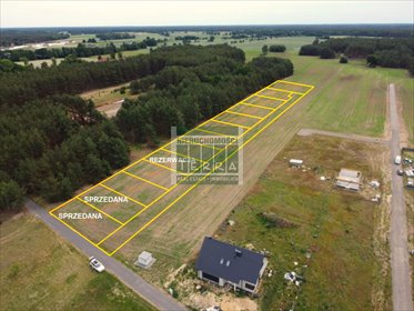 Działki budowlane pod domy jednorodzinne - 1000 m² - Bojadła działka Bojadła