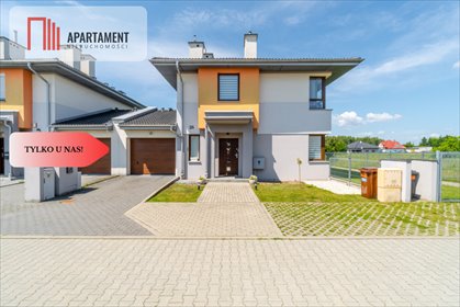 Zapraszam do nowoczesnego bliźniaka z garażem i tarasem dom Zielonka