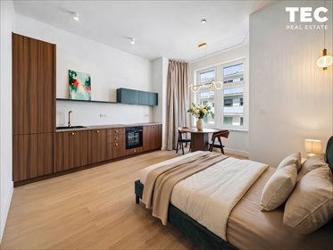 Nowoczesne studio 31 m² - po remoncie w centrum Katowic mieszkanie Katowice, Śródmieście, 3 Maja