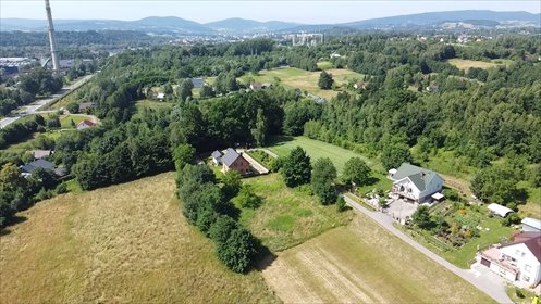 Działka 1908 m² z pełnym uzbrojeniem i własnym zjazdem działka Gorlice, Graniczna