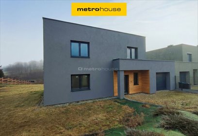 Nowoczesny dom z garażem 30m², stan deweloperski dom Mszana, Chabrowa