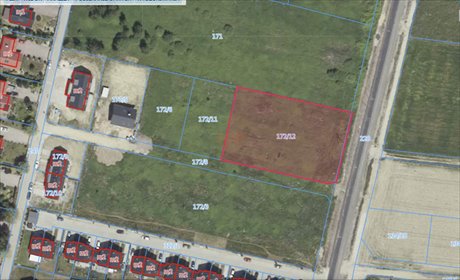 działka na sprzedaż 2800m2 działka Brzezina, Bolesława Chrobrego