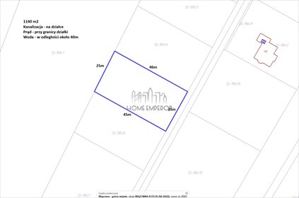 Na sprzedaż działka 1140 m² w Wiązownie Kościelnej z mediami działka Wiązowna Kościelna, Geodetów