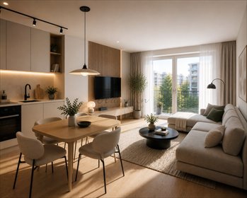 Nowoczesny 3-pokojowy apartament z loggią i garderobą mieszkanie Warszawa, Wola, Kolejowa