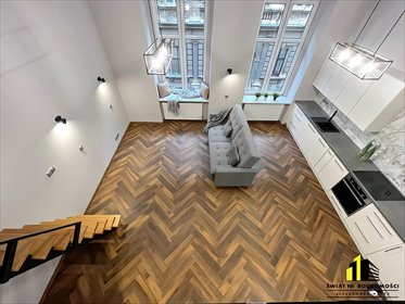 Nowoczesny apartament z antresolą w centrum Bielska mieszkanie Bielsko-Biała, Centrum