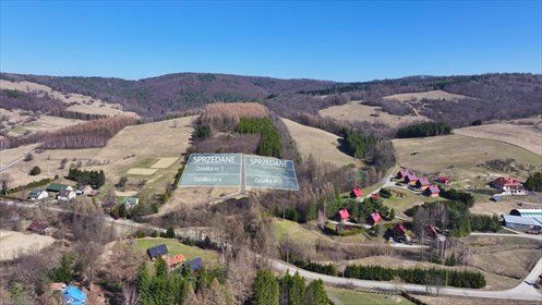 Do sprzedania działki z widokiem w Stężnicy - warunki zabudowy działka Stężnica
