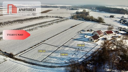 działka na sprzedaż 1198m2 działka Kobylice