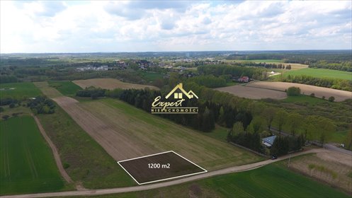 Działka 1200 m² pod zabudowę jednorodzinną, blisko jeziora - polecam! działka Zwierzewo