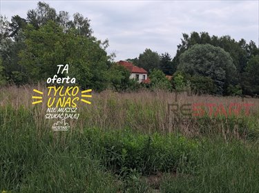 Działka 1800 m² pod dom w Łazach przy lesie działka Łazy
