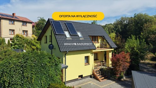 Polecam nowoczesny dom 72 m² z garażem i balkonem dom Pogorzany
