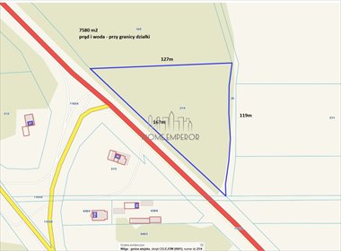 działka na sprzedaż 7580m2 działka Celejów