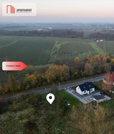 Działka 1870 m² pod dom i usługi w Cedrach Małych działka Cedry Małe