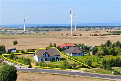 Do sprzedania przestronny dom z panoramicznym widokiem na morze dom Kopań, Kopań