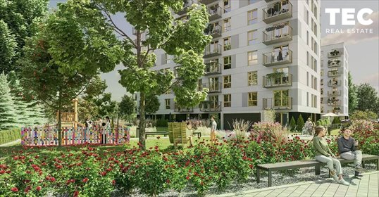 Nowa Huta: 3-pokojowe mieszkanie z balkonem i ogródkiem mieszkanie Kraków, Nowa Huta, Powstańców