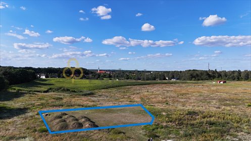 Sprzedam działkę 1047 m² z pozwoleniem i projektem domu w Sławie działka Sława