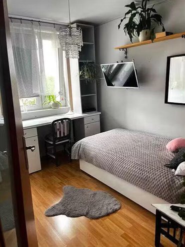 Przestronne 3-pokojowe mieszkanie w Giszowcu (balkon, piwnica) mieszkanie Katowice, Giszowiec, Wojciecha