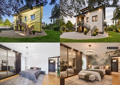 Przestronny dom 256 m² z możliwością podziału - zapraszam dom Sulejówek, Sulejówek (osiedle), Okuniewska