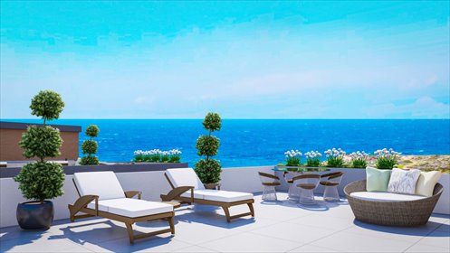 Nowoczesny 2-pokojowy apartament z widokiem na morze mieszkanie Esentepe, Esentepe, Girne, Cypr Północny