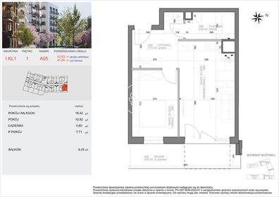 mieszkanie na sprzedaż 42m2 mieszkanie Bydgoszcz, Bocianowo, Pomorska