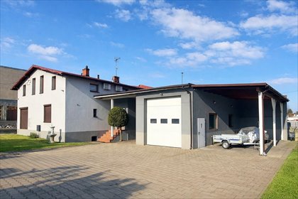 Na sprzedaż przestronny dom 248 m² z biurem i garażem w Orzechu dom Orzech, Wieczorków