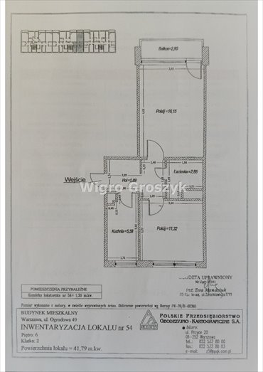 mieszkanie na sprzedaż 42m2 mieszkanie Warszawa, Wola, Mirów, Ogrodowa