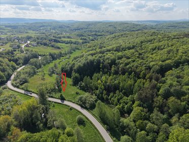 Urokliwa działka 32 ar z lasem i strumykiem, szybki dojazd działka Faliszówka