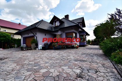 Na sprzedaż nowoczesny dom 200 m² z garażem i ogrodem dom Jędrzejów, Podchojny