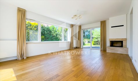 Wynajem domu 300 m² z ogrodem, kominkiem i garażem dom Warszawa, Wilanów, Uprawna