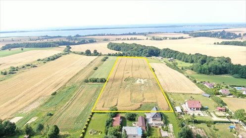 Inwestycyjna działka z widokiem na morze i jezioro. działka Zakrzewo, Zakrzewo