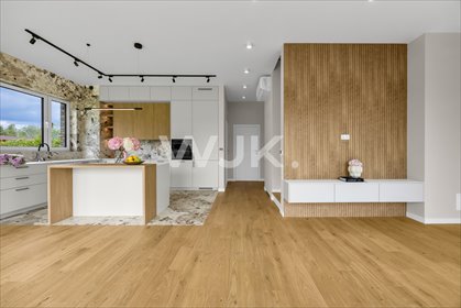 Polecam nowoczesny dom 168 m² z 5 pokojami na osiedlu Garden Point dom Bielawa, ścienna