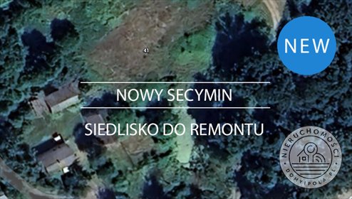 dom na sprzedaż 4900m2 dom Nowy Secymin