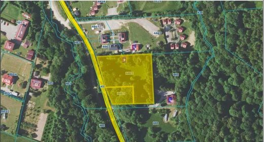 Urokliwa działka nad Soliną 4892 m² pod Jaworem polecam działka Solina