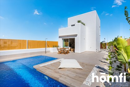 Elegancka willa z basenem (3 sypialnie, 109 m²) w La Marina dom Alicante