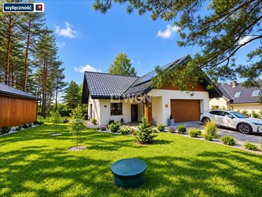 Sprzedam nowoczesny dom z ogrodem, garażem i fotowoltaiką dom Mrozy Wielkie, Świerkowa
