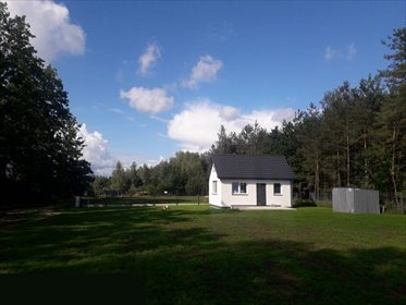 Polecam działkę 1200 m² z nowym domem w Leontynie działka Leontyna