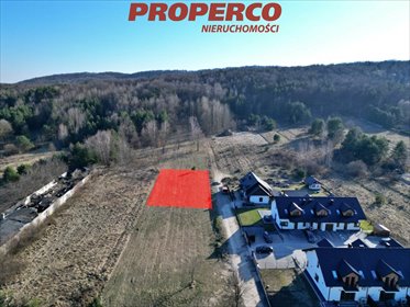 działka na sprzedaż 1000m2 działka Kielce, Zalesie