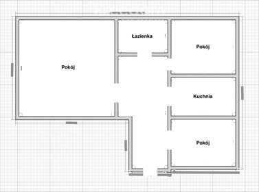 3-pokojowe mieszkanie z potencjałem w Nidzicy! mieszkanie Nidzica, 1 Maja