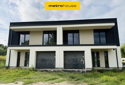 Nowoczesny dom 125m2 z garażem i balkonem. dom Góraszka, Kaczeńców