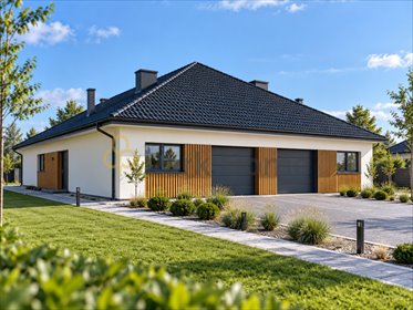 Na sprzedaż nowoczesny dom 123 m² z ogrodem w Wilkowicach dom Wilkowice
