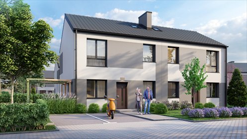 Na sprzedaż nowoczesny dom 100 m² z ogrodem i pełną infrastrukturą dom Zakrzewo