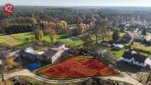 działka na sprzedaż 1104m2 działka Kłoda