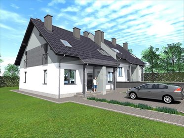 Sprzedam nowoczesny segment 80 m² z ogródkiem i miejscem postojowym dom Wrząsowice