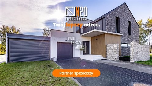 Nowoczesna willa 221 m² z garażem i ogródkiem dom Kraków, Mogilany