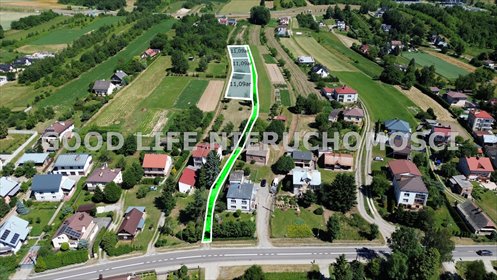 działka na sprzedaż 1109m2 działka Rzeszów, Karkonoska