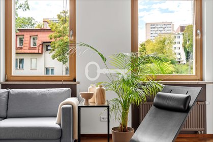 Zapraszam do wynajmu 70 m² apartamentu z widokiem na park w Mondrian House mieszkanie Warszawa, Mokotów Sielce, Ludowa