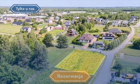 działka na sprzedaż 1076m2 działka Lubojna, Różana