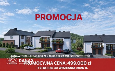 Do sprzedania nowoczesne 67m² mieszkanie z balkonem i parkingiem mieszkanie Limanowa