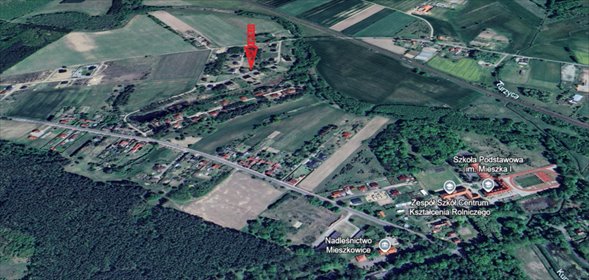 działka na sprzedaż 1667m2 działka Mieszkowice, Słoneczne Wzgórze