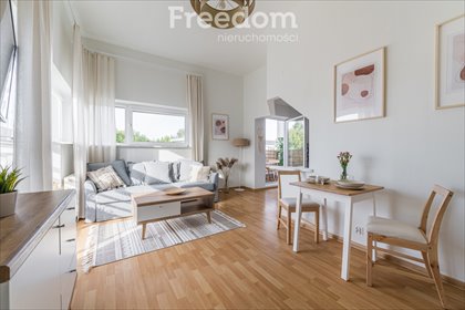 Polecam! 36,6 m² kawalerka z balkonem, blisko Parku Szczęśliwickiego mieszkanie Warszawa, Ochota, Szczęśliwice, Włodarzewska