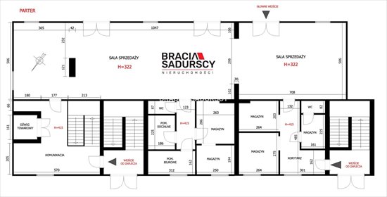 lokal użytkowy na wynajem 243m2 lokal użytkowy Kraków, Zwierzyniec, Bielany, Księcia Józefa